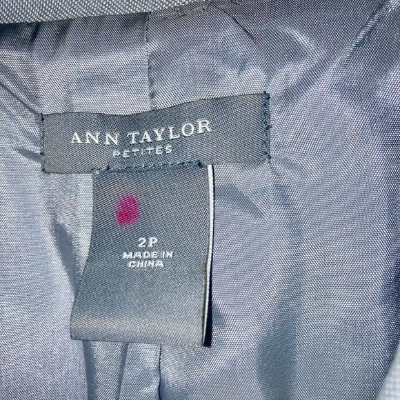 1990’s AnnTaylor 4p silk/linen tailored suit jacket EUC - Picture 7 of 13